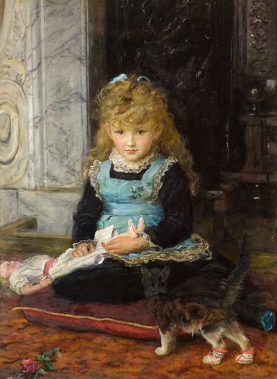 Kot w butach autorstwa John Everett Millais