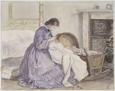 Stewart Harrison Góra lodowa – krawcowa, 1860 autorstwa John Everett Millais