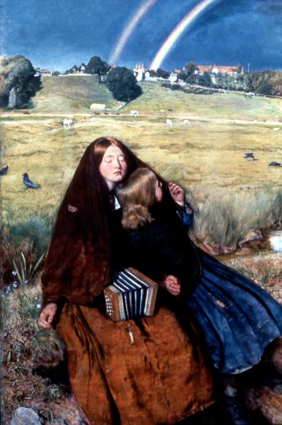 Niewidoma dziewczyna, 1856 autorstwa John Everett Millais