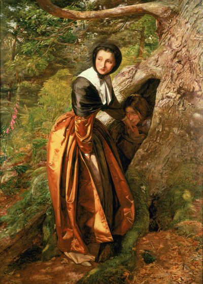 Zakazany rojalista, 1651, 1852-53 autorstwa John Everett Millais