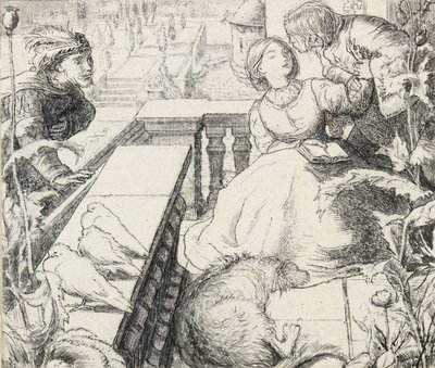 Pałac Śpi, koniec XIX wieku autorstwa John Everett Millais