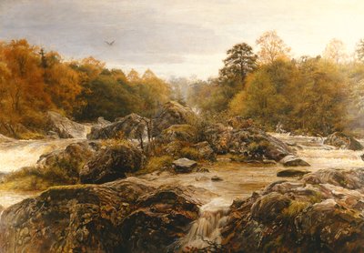 Dźwięk wielu wód, 1876 (olej na płótnie) autorstwa John Everett Millais