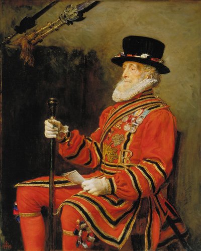 Yeoman of the Guard autorstwa John Everett Millais