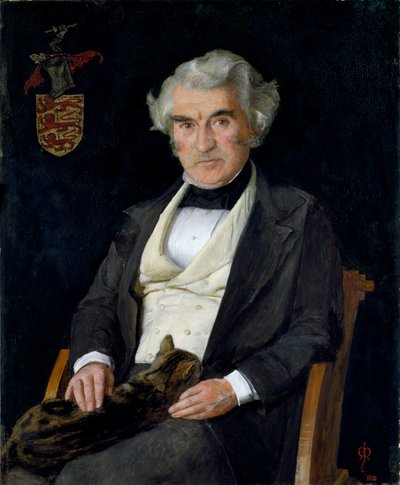 Thomas Combe, 1850 r autorstwa John Everett Millais