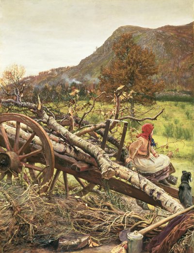 Paliwo zimowe autorstwa John Everett Millais