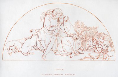 Młodzież, XIX wiek. autorstwa John Everett Millais