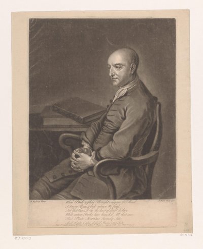 Portret van Humphreya Skeltona autorstwa John Faber (II)