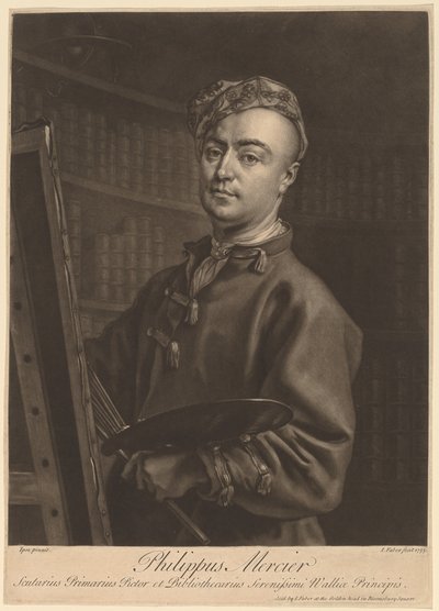 Filip Mercier autorstwa John Faber II after Philip Mercier