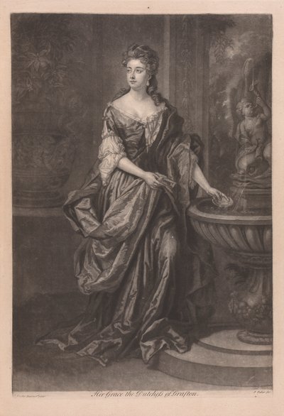 Jej Wysokość Księżna Grafton autorstwa John Faber the younger