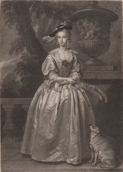 Pani Hudson autorstwa John Faber the younger