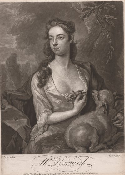Pani Howard autorstwa John Faber the younger
