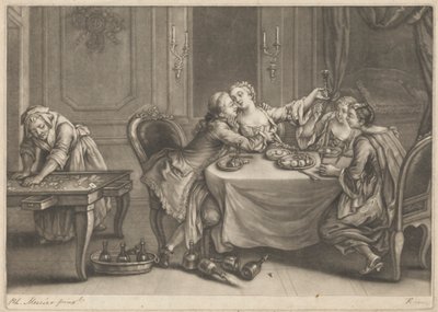 Syn marnotrawny z nierządnicami autorstwa John Faber the younger