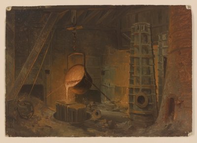 West Point Foundry, Cold Spring, Nowy Jork autorstwa John Ferguson Weir