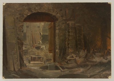 West Point Foundry, Cold Spring, Nowy Jork autorstwa John Ferguson Weir