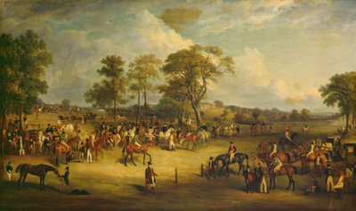 Wyścigi w Heaton Park, 1829. autorstwa John Ferneley