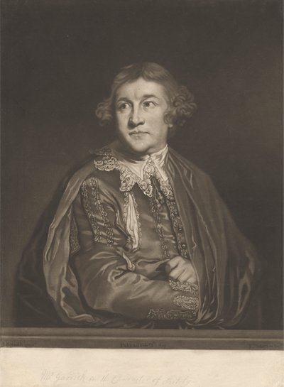 David Garrick w roli „Kitely” autorstwa John Finlayson