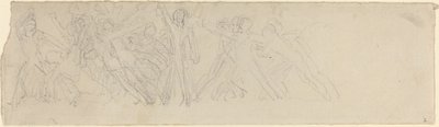Antyczna scena bitwy (?) autorstwa John Flaxman