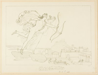 Apollo i Diana autorstwa John Flaxman