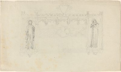 Projekt pomnika Simcoe, katedra w Exeter autorstwa John Flaxman