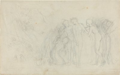 Grupa postaci kobiecych autorstwa John Flaxman