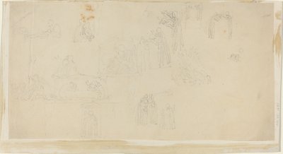 Arkusz studiów autorstwa John Flaxman
