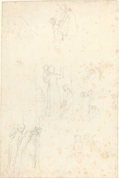 Arkusz studiów autorstwa John Flaxman