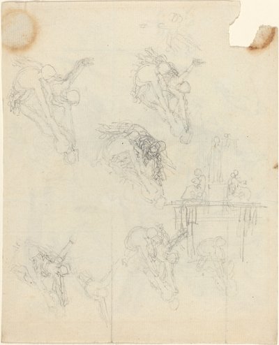 Arkusz studiów autorstwa John Flaxman