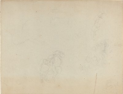 Arkusz studiów [recto i verso] autorstwa John Flaxman