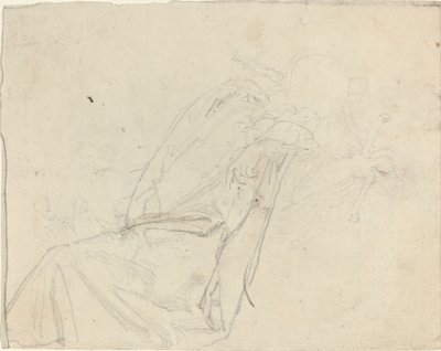 Arkusz studiów [recto i verso] autorstwa John Flaxman