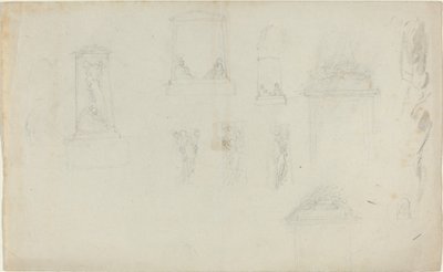 Studia dla pomnika autorstwa John Flaxman