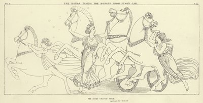 Godziny zabierania koni z samochodu Juno autorstwa John Flaxman