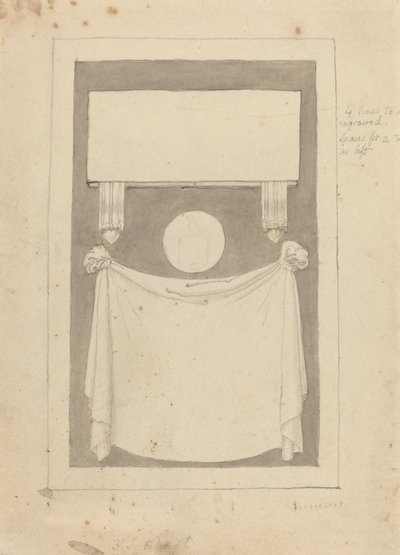 Trzy pola inskrypcyjne autorstwa John Flaxman