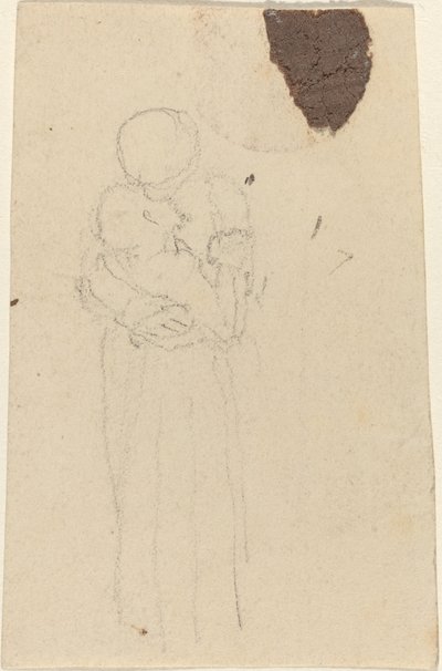 Dwie postacie w objęciach autorstwa John Flaxman