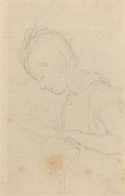 Kobieta w profilu autorstwa John Flaxman