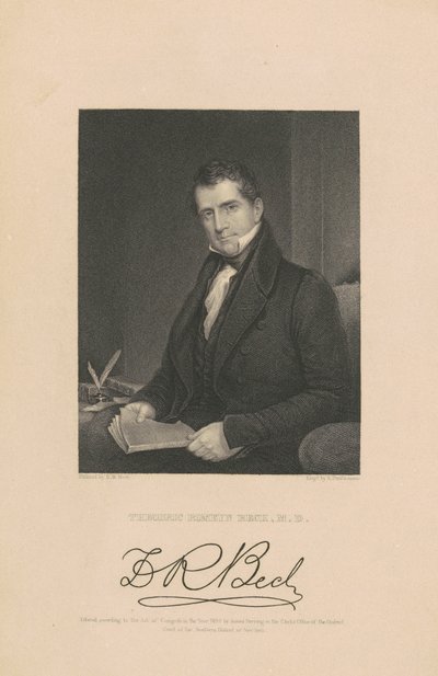 dr n. med. Theodric Romeyn Beck autorstwa John Francis Eugene Prud