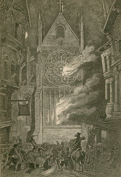 Spalenie św. Pawła autorstwa John Franklin