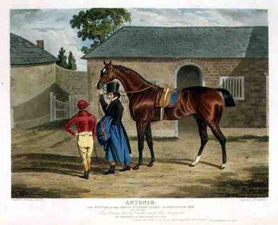 „Antonio”, zwycięzca Wielkiego St. Leger w Doncaster autorstwa John Frederick Herring Snr