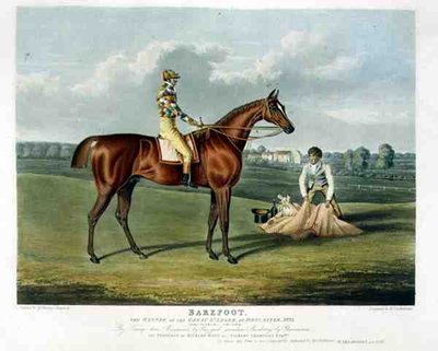 „Boso”, zwycięzca Great St. Leger w Doncaster autorstwa John Frederick Herring Snr