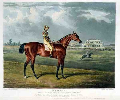 „Memnon”, zwycięzca Wielkiego St. Leger w Doncaster autorstwa John Frederick Herring Snr