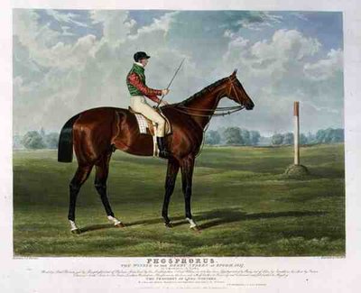 „Fosfor”, zwycięzca derby w Epsom autorstwa John Frederick Herring Snr