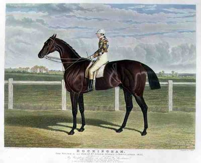 „Rockingham”, zwycięzca Great St. Leger Stakes w Doncaster autorstwa John Frederick Herring Snr
