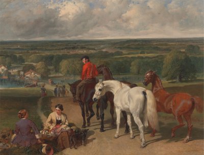 Ćwiczenie koni królewskich autorstwa John Frederick Herring