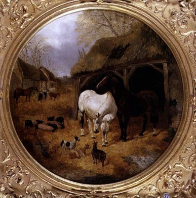 Zagroda z zabudowaniami autorstwa John Frederick Herring Jnr