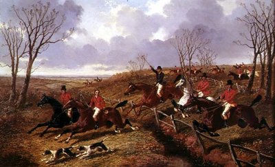 Pełny krzyk (olej na płótnie) autorstwa John Frederick Herring Jnr