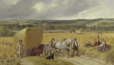 Żniwa, 1857 autorstwa John Frederick Herring Senior
