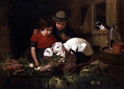 Hodowcy królików autorstwa John Frederick Herring Senior