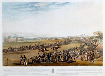 Nagroda specjalna 5000 franków dla Chantilly w 1841 r. Rycina Johna Fredericka Herringa (1795-1865) (ec.engl.) 1841 Ze zbiorów prywatnych autorstwa John Frederick Herring Senior