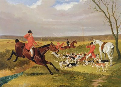 Polowanie na Suffolk - Śmierć autorstwa John Frederick Herring Senior