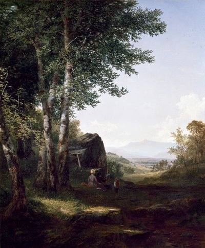 Widok na górę Mansfield, 1849 autorstwa John Frederick Kensett