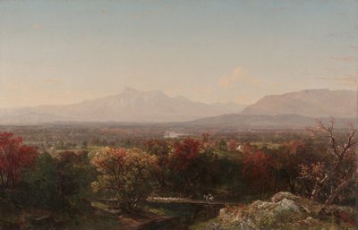 Październikowy dzień w Białych Górach, 1854 autorstwa John Frederick Kensett